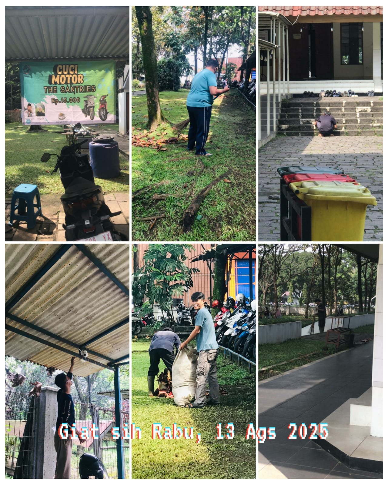 Foto Menjaga Kebersihan Masjid Al-Fithrah Pindad: Wujud Cinta kepada Rumah Allah
